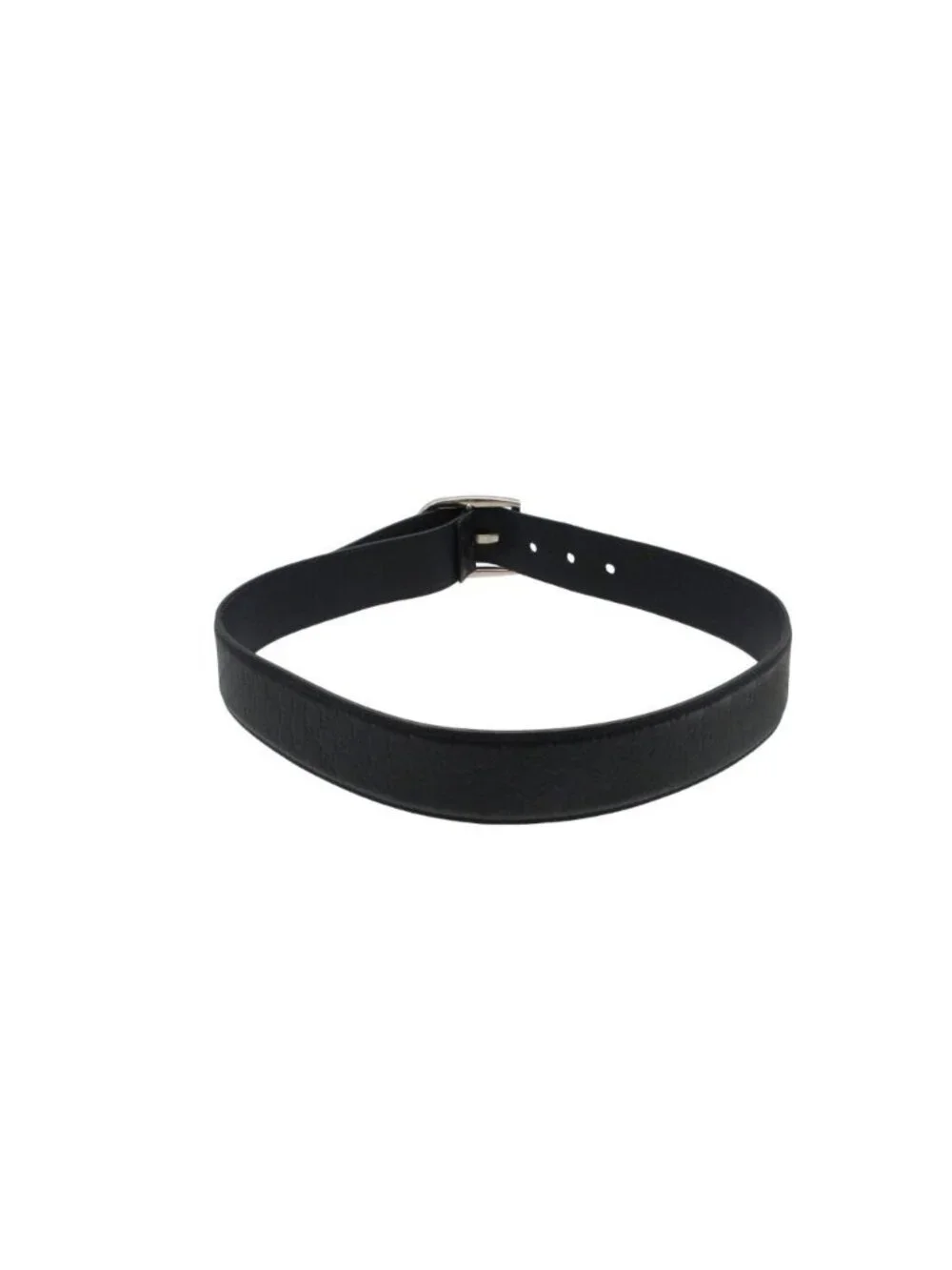 Gucci Belt Leather GG Signature Guccissima Black